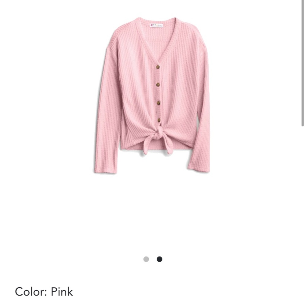 Love Glam Girl Stitch Fix NWT waffle tie top